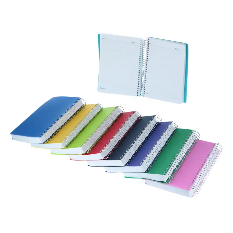 دفترچه یادداشت 200 برگ مدل رنگین کمان