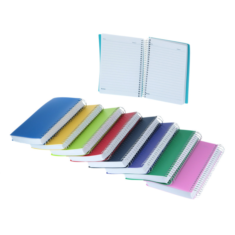 دفترچه یادداشت 200 برگ مدل رنگین کمان