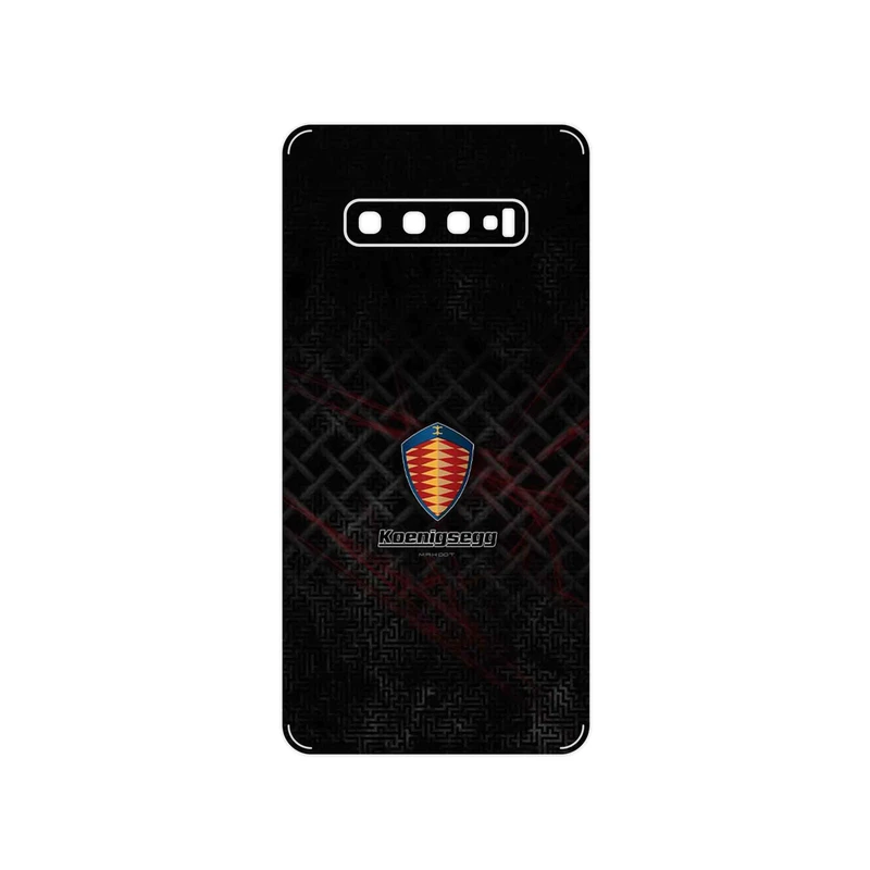 برچسب پوششی ماهوت مدل Koenigsegg Automotive AB مناسب برای گوشی موبایل سامسونگ Galaxy S10 Plus