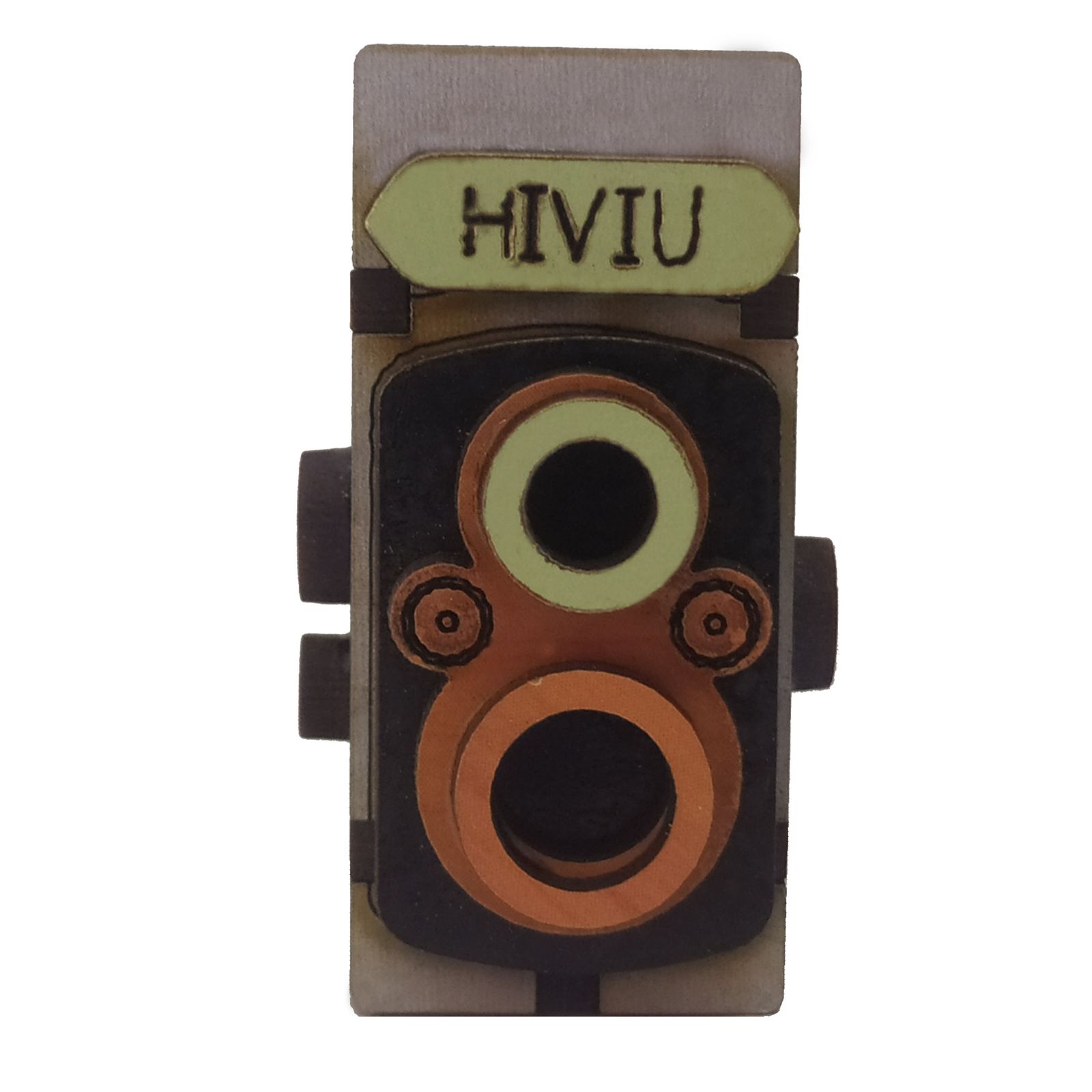 آویز گردنبند طرح دوربین کد hiviu Lu01 -  - 1