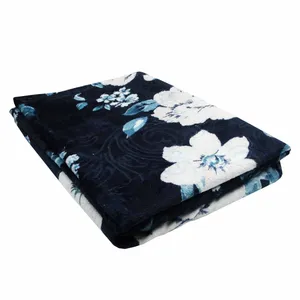 پتو مسافرتی سنفیلا طرح باغ گل کد 4 سایز  220X180 سانتی متر