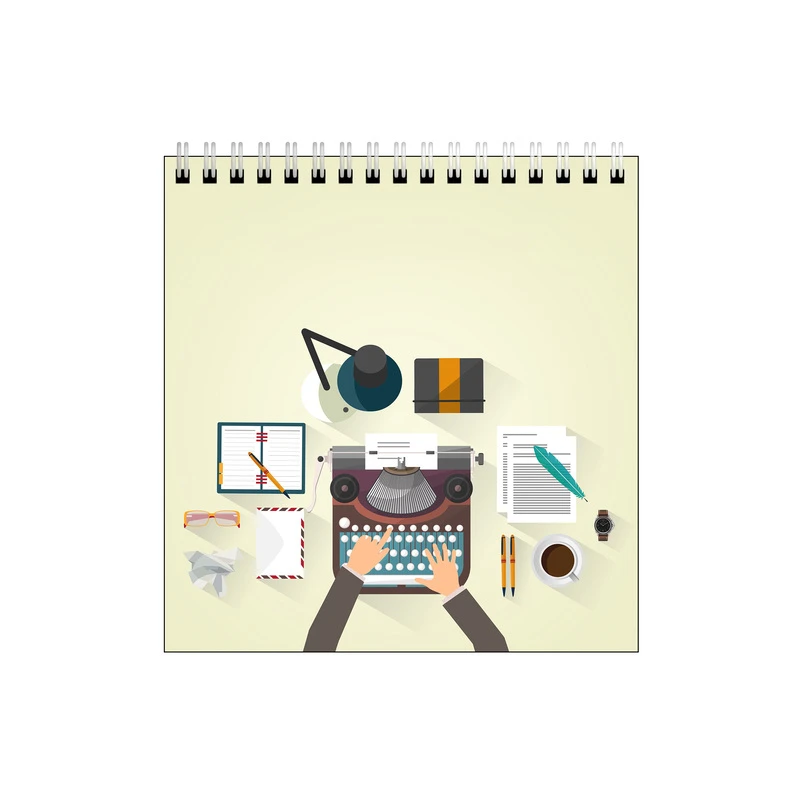 دفتر طراحی  مدل ماشین تایپ کد 2176495