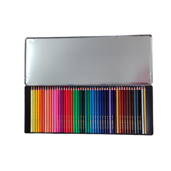 مداد رنگی 48 رنگ آرتیست مدل جعبه فلزی کد u106