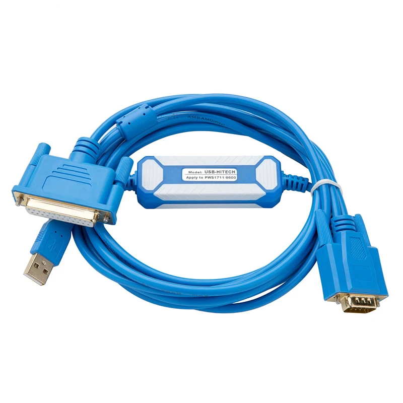 عکس شماره 2 : کابل پروگرام آمساموشن مدل hitech hmi کد usb-hitech