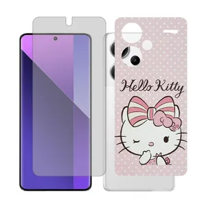 Glass Together model transparent Screen Protector Suitable for Xiaomi Redmi Note 13 Pro Plus Mobile Phone with Back cover sticker