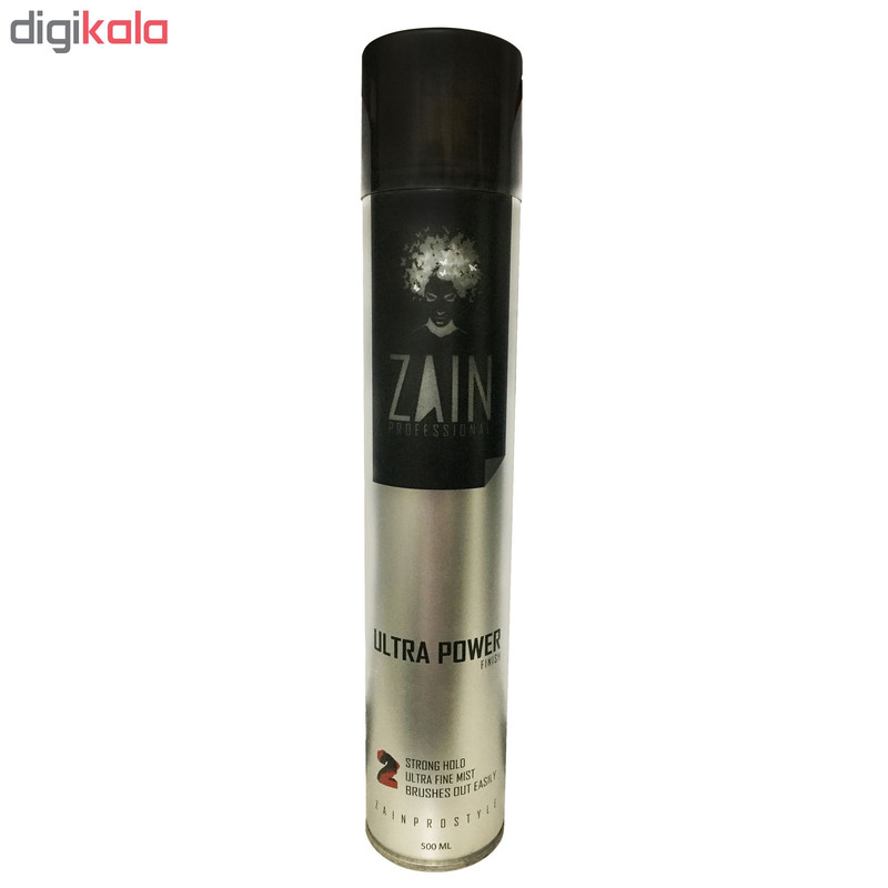اسپری نگهدارنده حالت مو زاین مدل ultra power حجم 500 میلی لیتر اسپری نگهدارنده حالت مو زاین مدل ultra power حجم 500 میلی لیتر