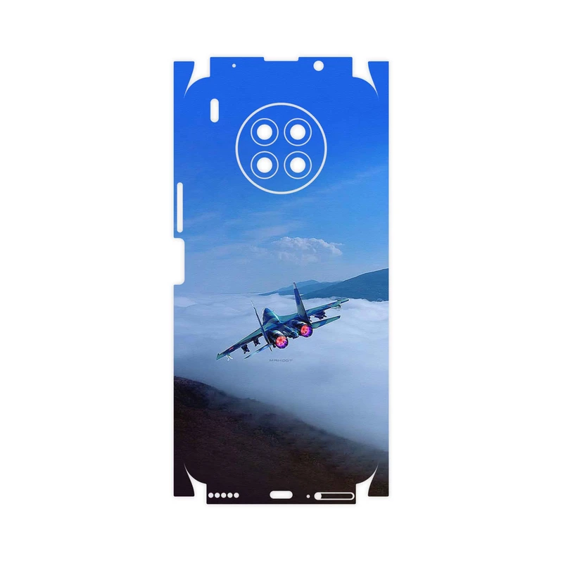 برچسب پوششی ماهوت مدل Fighter plane Su27-FullSkin مناسب برای گوشی موبایل آنر 50 Lite