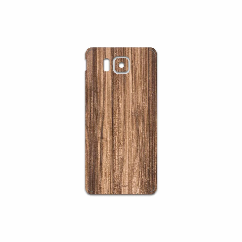برچسب پوششی ماهوت مدل Light Walnut Wood مناسب برای گوشی موبایل سامسونگ Galaxy Alpha