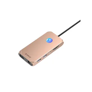 هاب 12 پورت usb-C اوریکو مدل XCR-X1