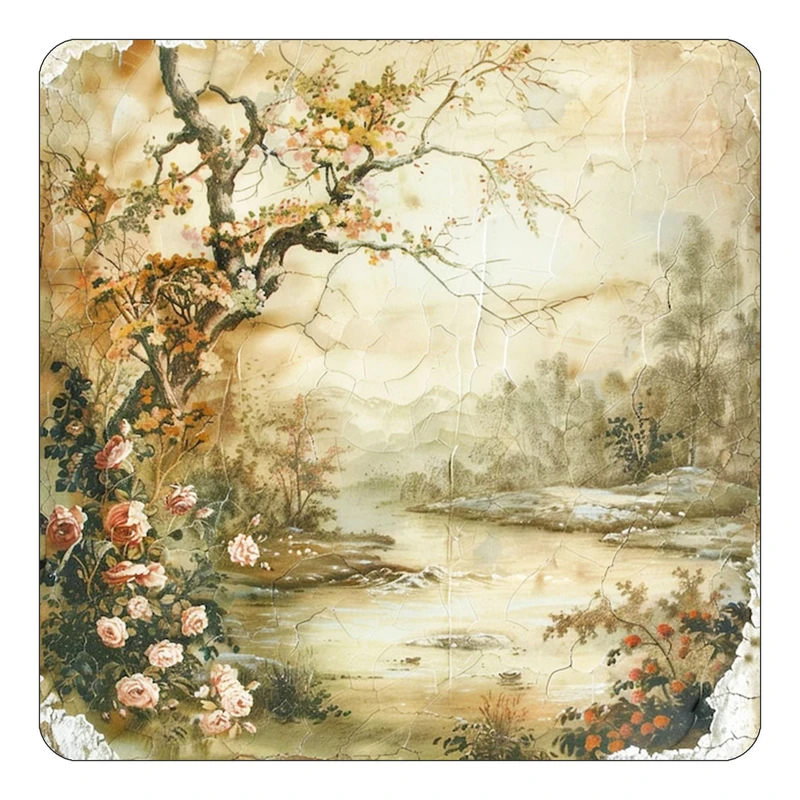 مگنت کاکتی طرح نقاشی رنگ روغن مدل mp72213