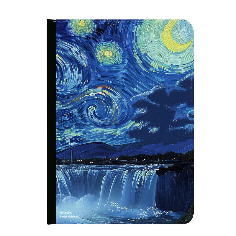 کلاسور هومرو مدل KL1229 طرح نقاشی ونگوگ شب پر ستاره