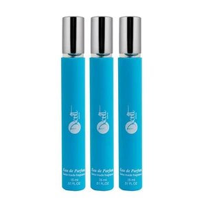 عطر جیبی مردانه دکلت مدل Silver Scent Jacques Bogart حجم 15 میلی لیتر مجموعه 3  عددی