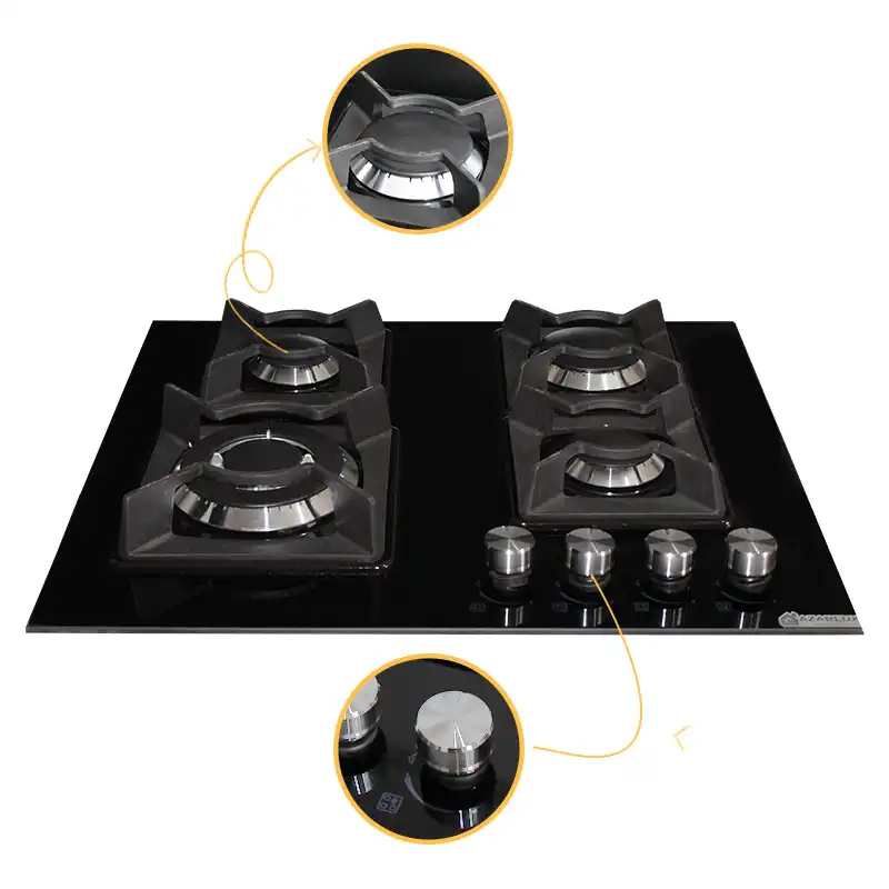 اجاق گاز صفحه ای آذرلوکس مدل G04ML - 3B