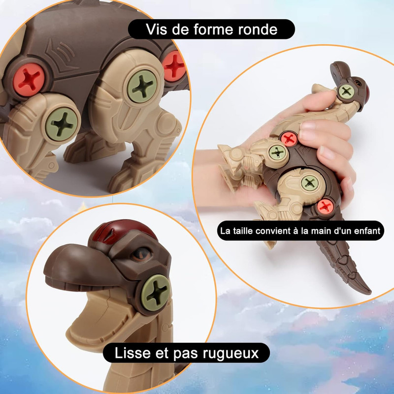 ساختنی ناب سل مدل دایناسور ژوراسیک مجموعه 6 عددی