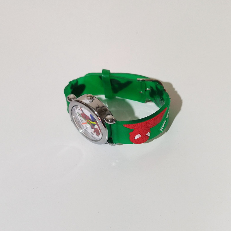 ساعت مچی عقربه ای پسرانه مدل عنکبوتی 00