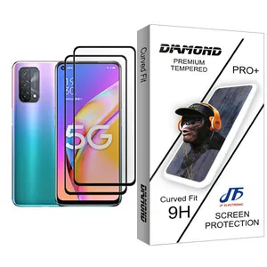 JF Diamond Glass MIX002 Screen Protector For Oppo A93 5G Pack Of 2