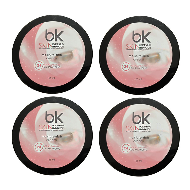 کرم آبرسان بی کی مدل SKIN FORTIFYING HYDRATOR حجم 165 میلی لیتر مجموعه 4 عددی