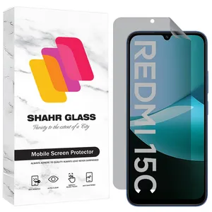 Shahr Glass NOPRI Privacy Screen Protector For Xiaomi Redmi 15C 4G
