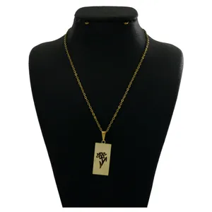 گردنبند نقره زنانه دلی جم طرح نماد گل مارس کد D 556