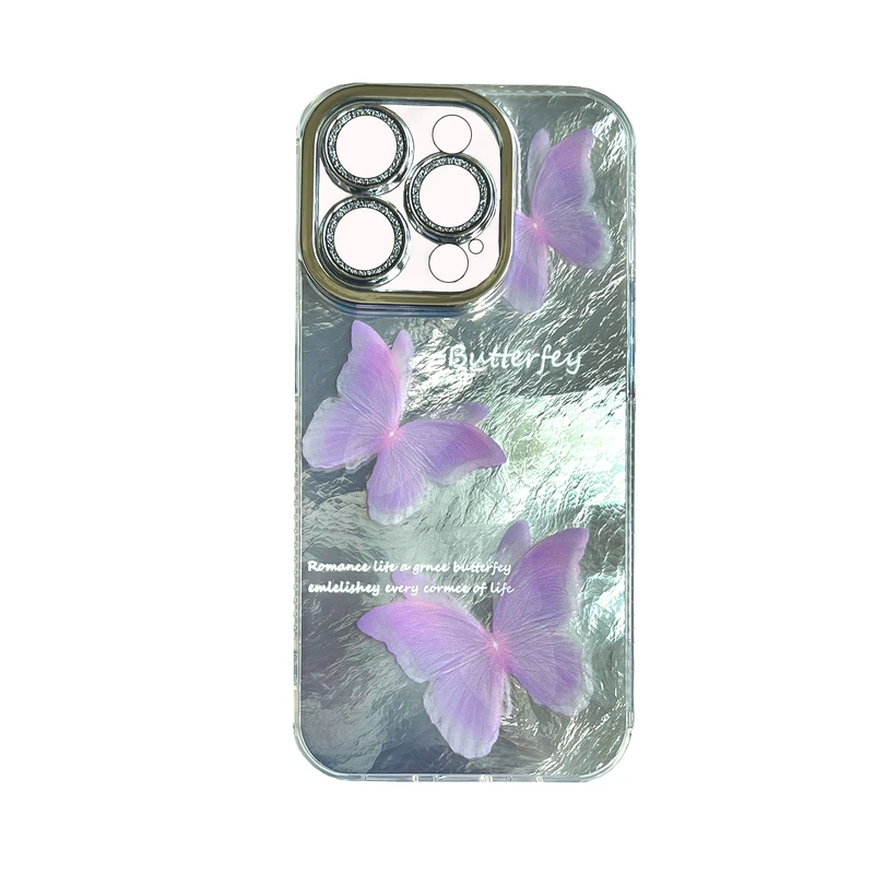 کاور طرح سه پروانه مدل PPL013x مناسب برای گوشی موبایل اپل iphone 13 PROMAX