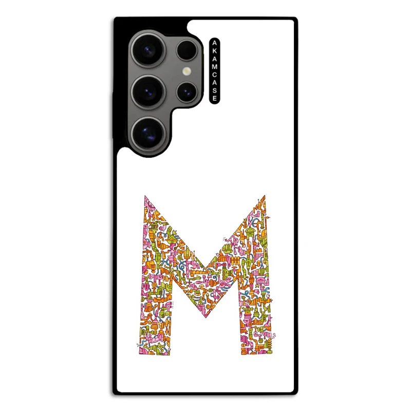 کاور آکام مدل AMC-WSGS24U-ALPHADOODLEBET-13 مناسب برای گوشی موبایل سامسونگ Galaxy S24 Ultra