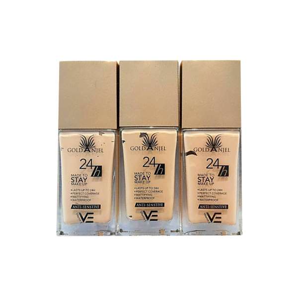 کرم پودر گلد آنجل مدل 005 حجم 30 میلی لیتر مجموعه 3 عددی