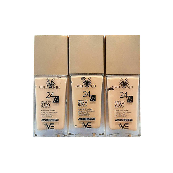 کرم پودر گلد آنجل مدل 005 حجم 30 میلی لیتر مجموعه 3 عددی