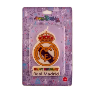 شمع تولد مدل رئال مادرید کد 055