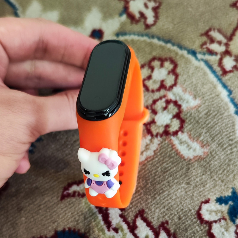 ساعت مچی دیجیتال بچگانه طرح کیتی