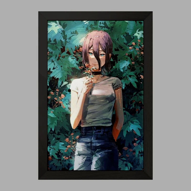 تابلو خندالو مدل ریزه انیمه مرد اره ای Chainsaw Man  کد 17910