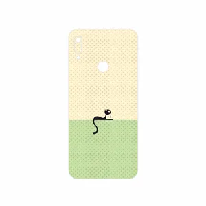 MAHOOT Minimal Internet Cat Icon Cover Sticker for Huawei Y6 Prime 2019