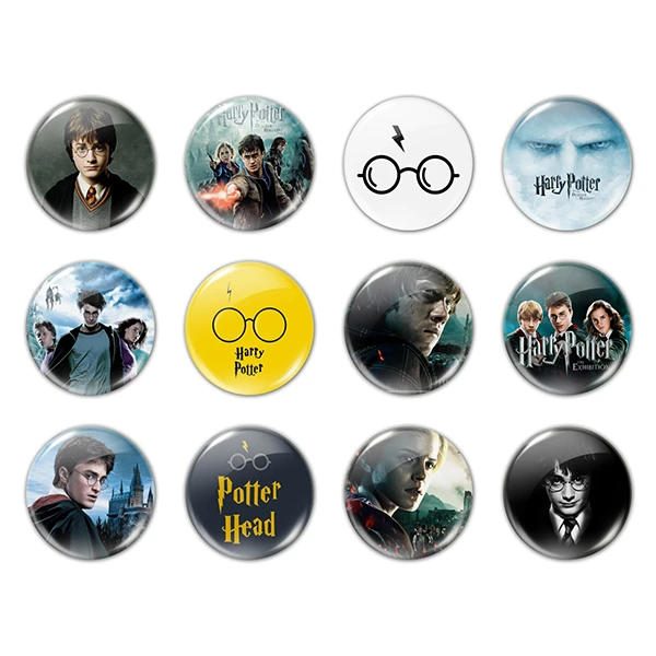 پیکسل طرح هری پاتر کد harry potter 2065 مجموعه 12 عددی