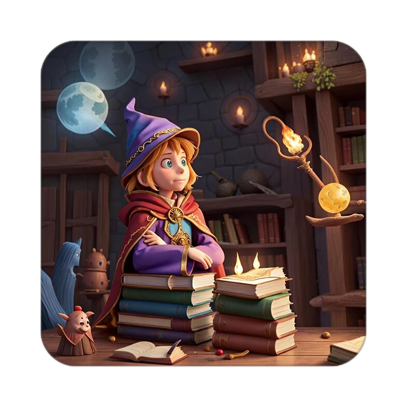 زیر لیوانی کاکتی طرح هری پاتر Harry Potter مدل mp41921