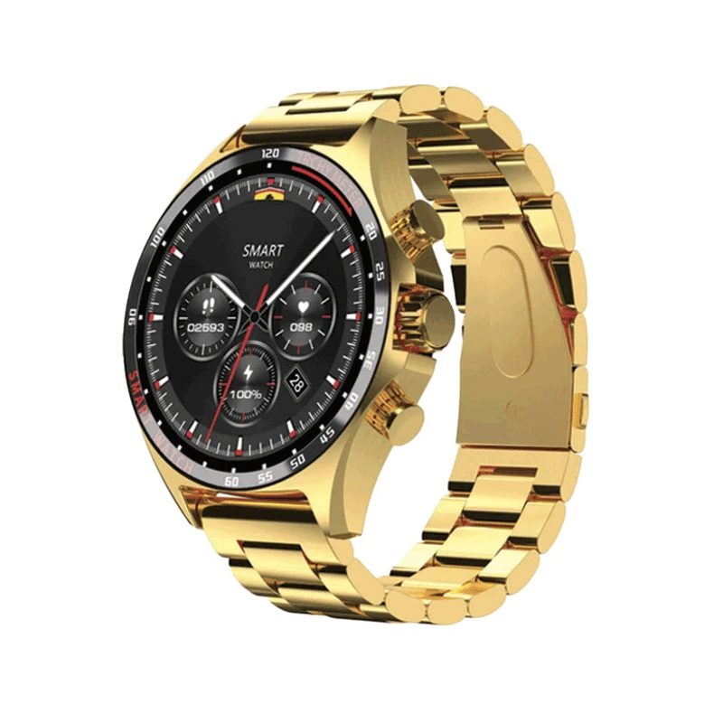 ساعت مچی هوشمند 1.93 اینچ لومینکس مدل SK27 با بند سیلیکونی و فلزی و چرمی