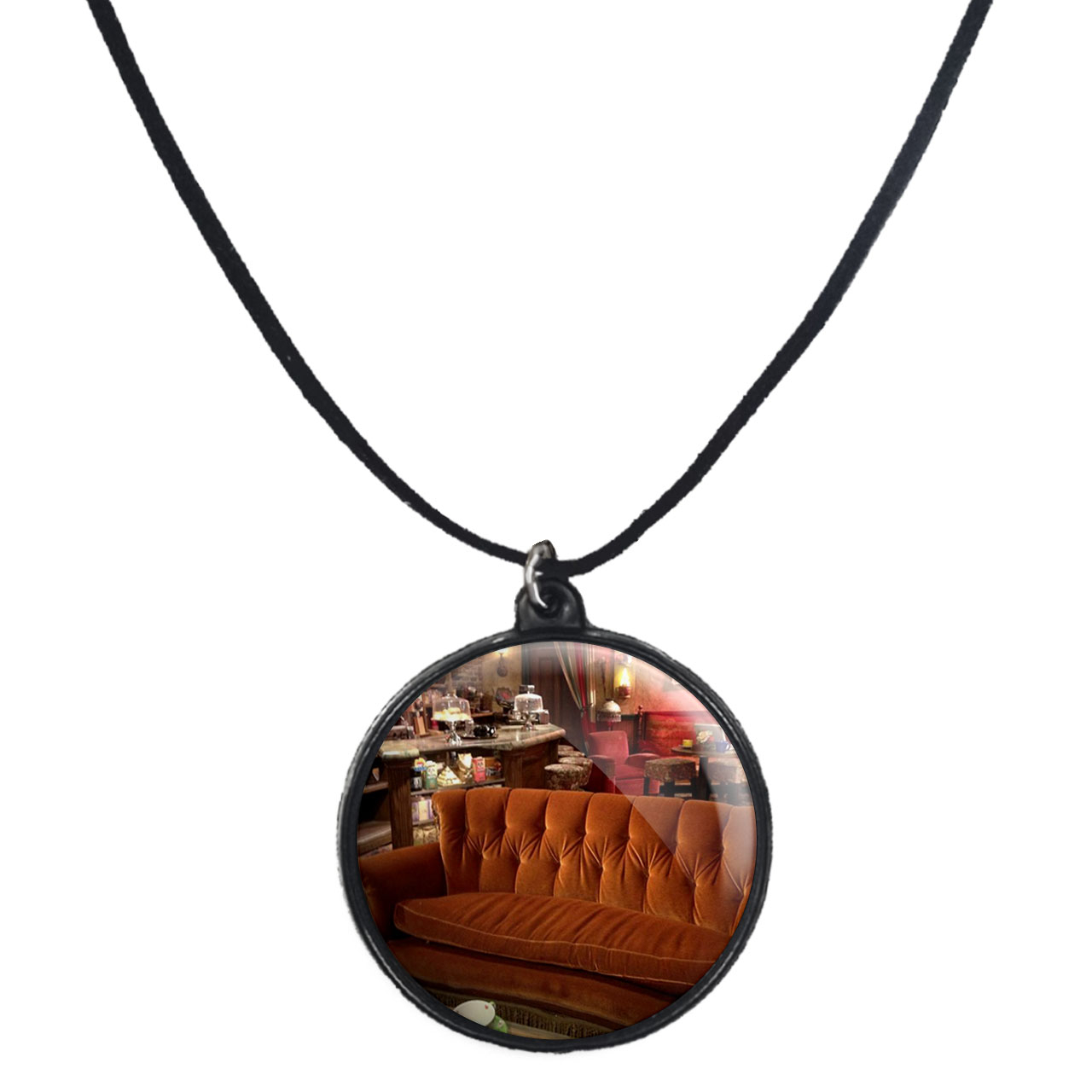 گردنبند پرمانه طرح فرندز کد pmb.18895 مدل دو طرفه