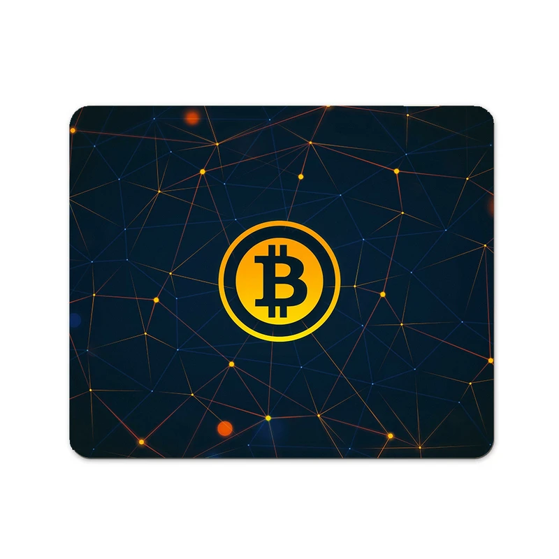 ماوس پد پاد آفرین مدل بیت کوین کریپتو فارکس ترید ارزدیجیتال کد P107 سایز 19*24 سانتی متر