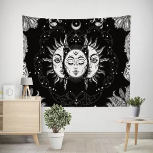 پوستر پارچه ای گالری دیارنو مدل ماه و خورشید کد 0001