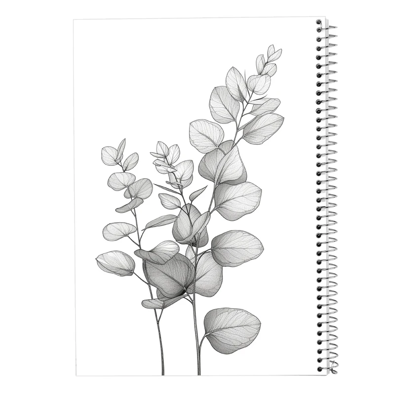 دفتر مشق 50 برگ مدوپد مدل گل کد DF13813