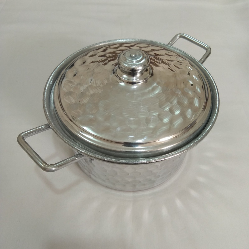 سرویس قابلمه 8 پارچه مدل نگین دسته دار کد TIK 4