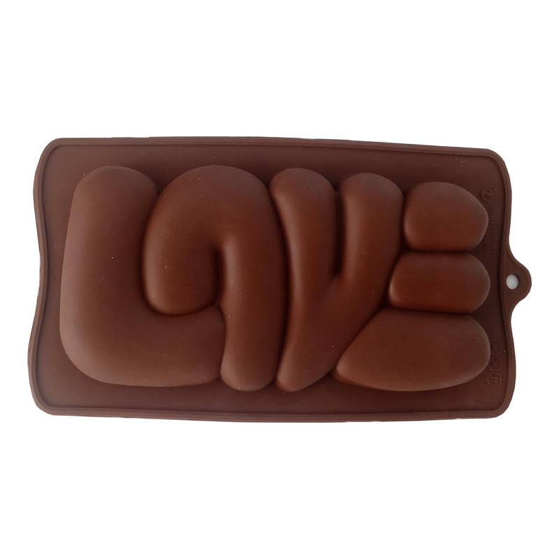 قالب شکلات مدل love