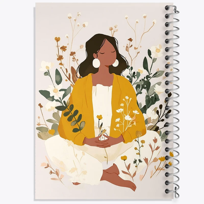 دفتر ژورنال نویسی 50 برگ خندالو مدل نقطه ای طرح دخترانه کد F1799