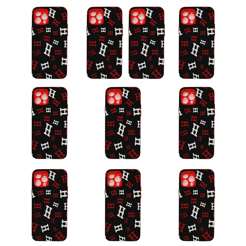 کاور طرح حرف مدل ip12p مناسب برای گوشی موبایل اپل iPhone12 PRO / 12 Pro / 12PRO بسته 10 عددی