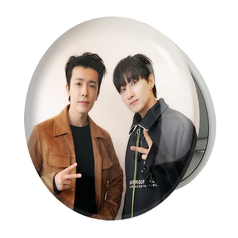 آینه جیبی خندالو طرح ایونهه گروه سوپر جونیور Super Junior مدل تاشو کد 12165 