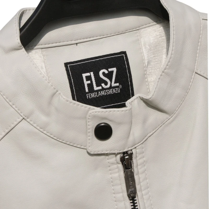 عکس شماره 10 : کت چرم مردانه مدل یقه دیپلمات