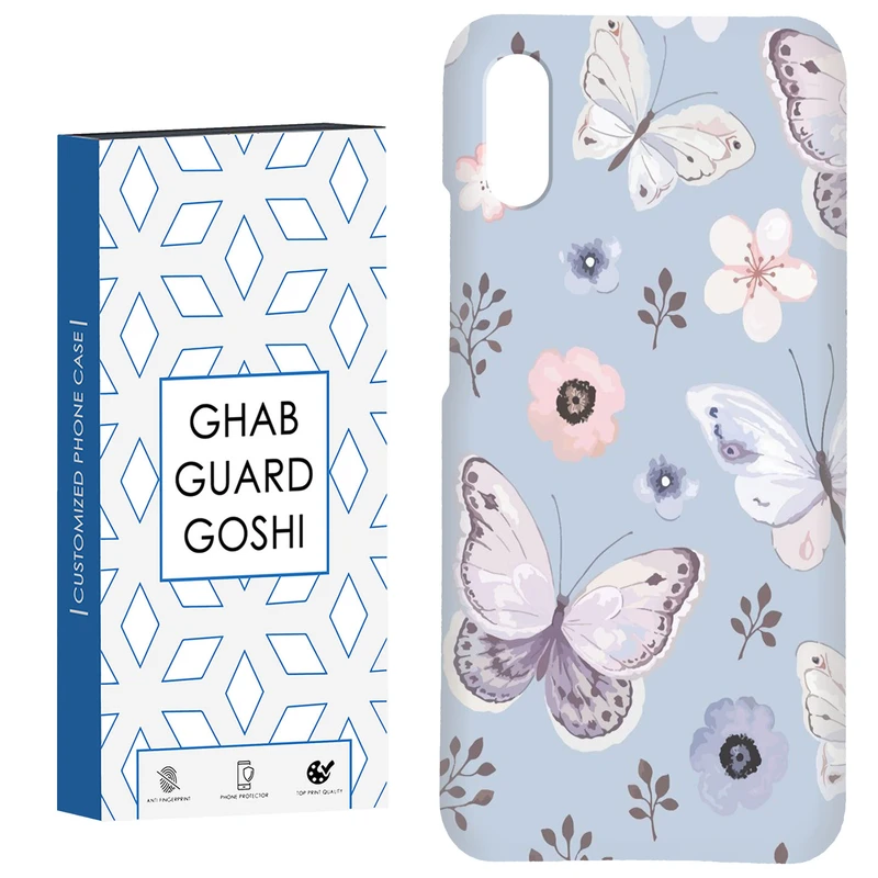 کاور قاب گارد گوشی طرح پروانه  کد Dimo-004 مناسب برای گوشی موبایل شیائومی Redmi 9A / 9i