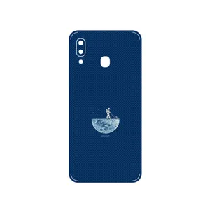 MAHOOT Minimal Gardener Astronaut Cover Sticker for Samsung Galaxy A20
