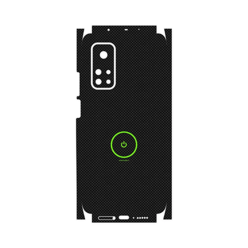 برچسب پوششی ماهوت مدل Minimal Power Button-FullSkin مناسب برای گوشی موبایل شیائومی Mi 10T 5G