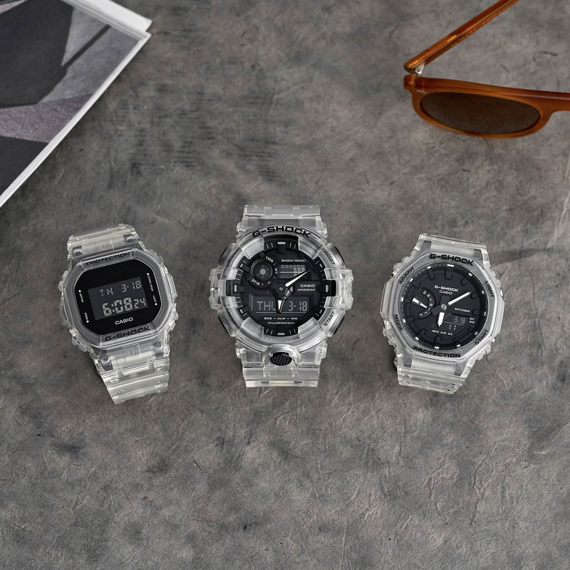 ساعت مچی عقربه‌ای مردانه کاسیو مدل GA-700SKE-7ADR