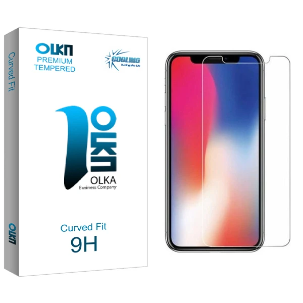 محافظ صفحه نمایش کولینگ مدل Olka glass مناسب برای گوشی موبایل اپل iPhone X