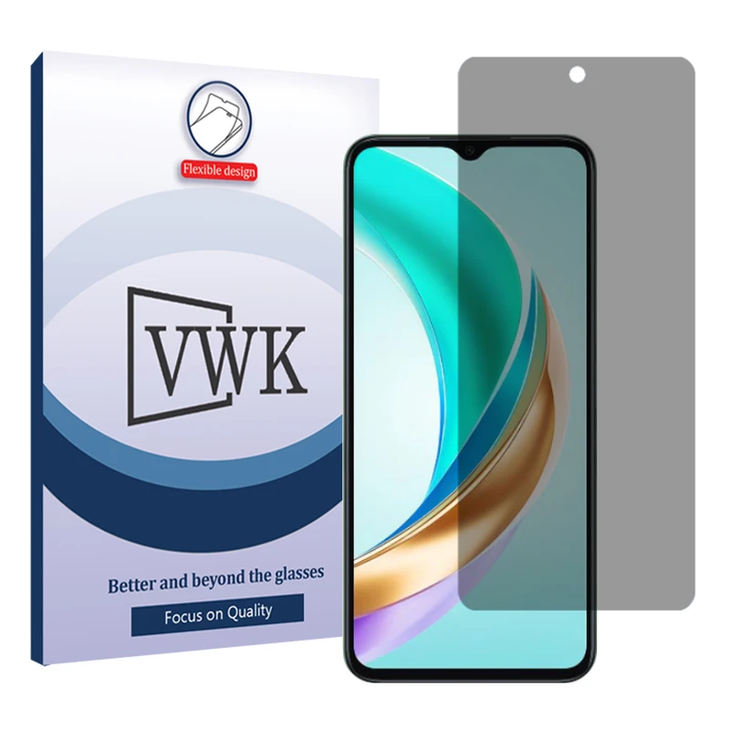 محافظ صفحه نمایش حریم شخصی وی دبلیو کی مدل Tough مناسب برای گوشی موبایل آنر X6b